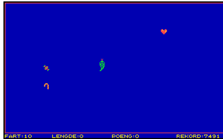 Gameplay screen of Snake Game (2/4)