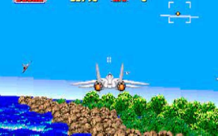 Gameplay screen of After Burner II (4/8)