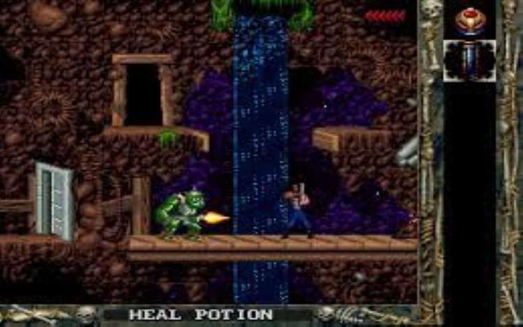 Gameplay screen of Blackthorne (3/8)