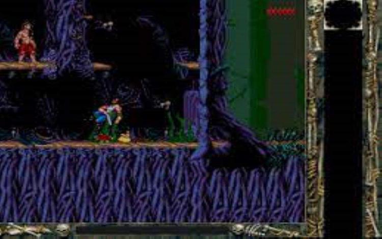 Gameplay screen of Blackthorne (4/8)