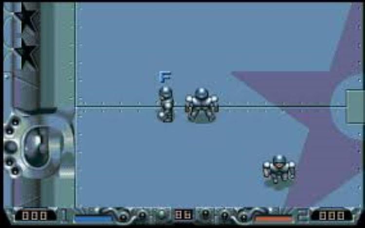 Gameplay screen of Speedball 2: Brutal Deluxe (7/8)