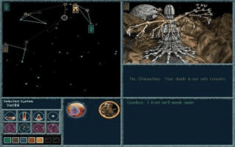 Gameplay screen of Ascendancy (7/8)