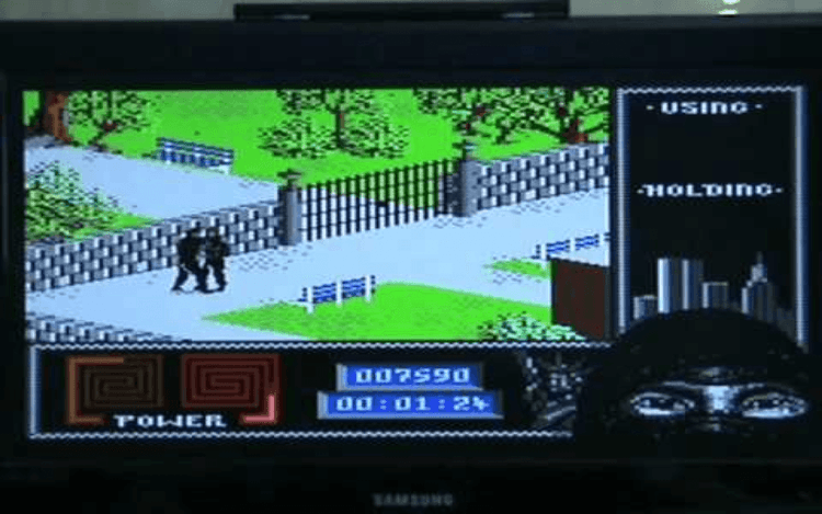 Gameplay screen of Last Ninja 2: Back with a Vengeance (2/8)