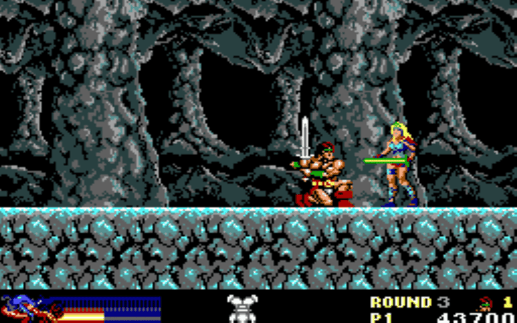 Gameplay screen of Rastan (4/8)