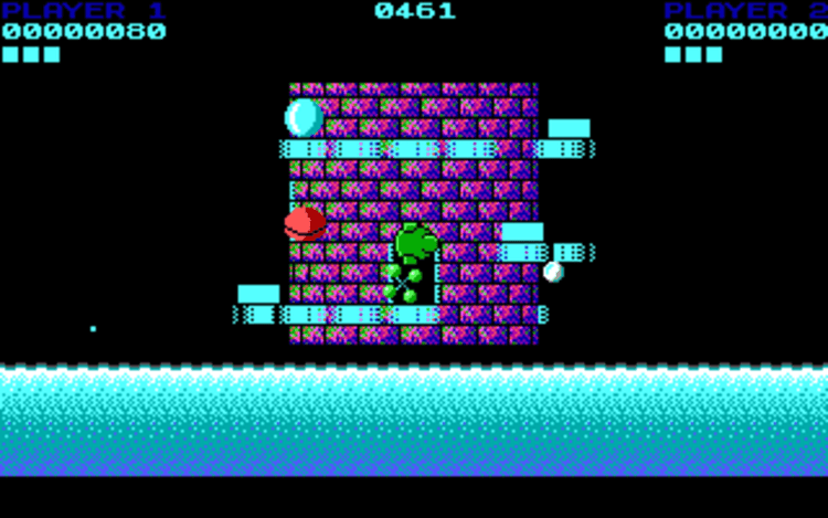 Gameplay screen of Tower Toppler (3/4)