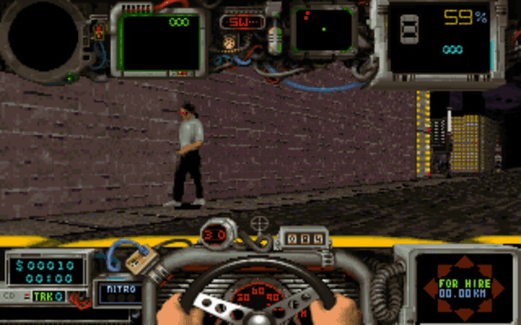 Gameplay screen of Quarantine (1/8)