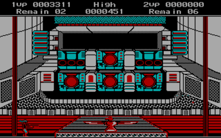 Gameplay screen of Contra (4/8)