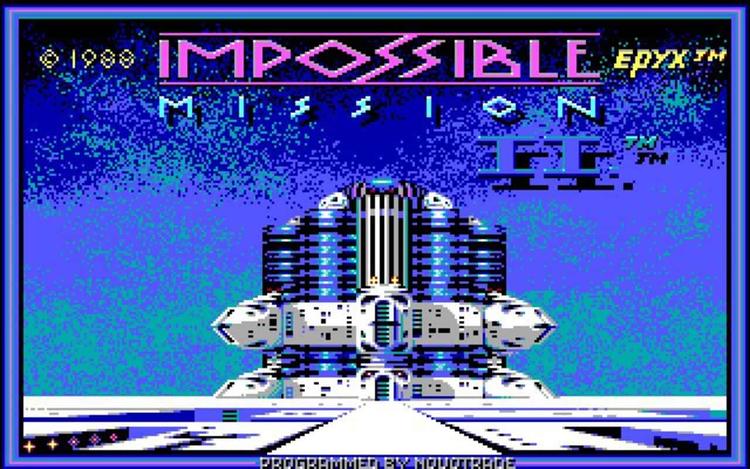 Gameplay screen of Impossible Mission II (8/8)