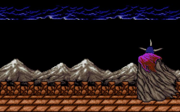 Gameplay screen of Ninja Gaiden II: The Dark Sword of Chaos (6/8)