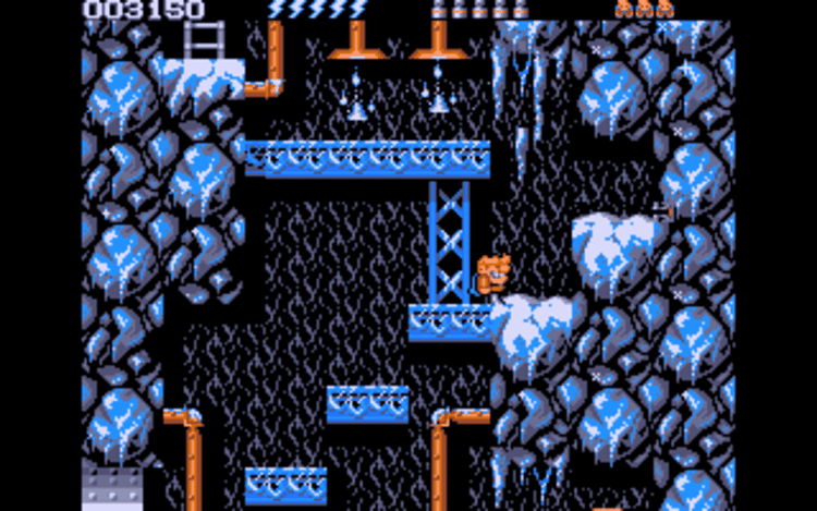 Gameplay screen of Rick Dangerous 2 (6/8)